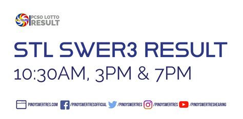 STL SWER3 Result Friday, August 26, 2022 .